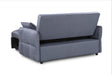 Marquis Grey 2 Seater Sofa Bed – Compact & Stylish - Luminex FurnitureSofasmason_2str_grey