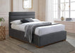 Mayfair Ottoman Bed Dark Grey Fabric - Luminex FurnitureBedMAY46DGOTT