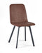 Mercer Faux Leather Dining Chairs – Set of 2 - Luminex FurnitureChairsGOY011