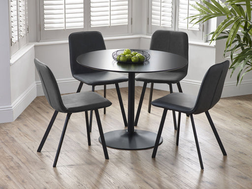 Mercer Faux Leather Dining Chairs – Set of 2 - Luminex FurnitureChairsGOY011