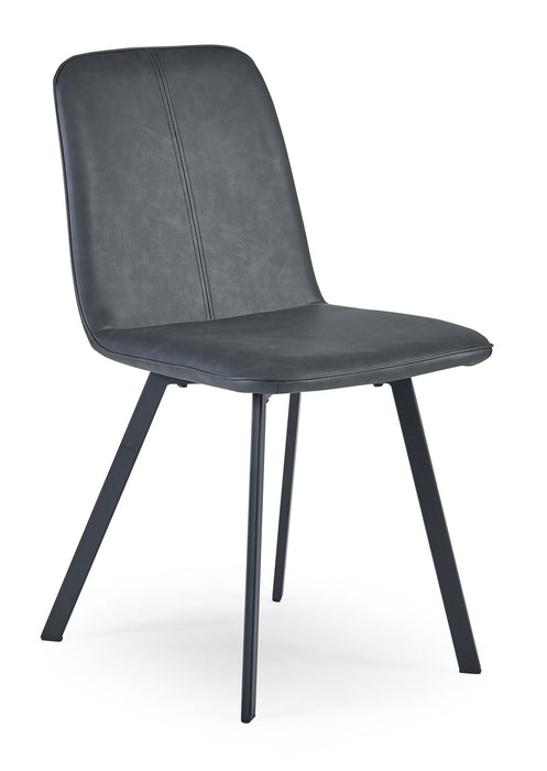 Mercer Faux Leather Dining Chairs – Set of 2 - Luminex FurnitureChairsGOY011