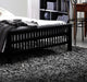 Meridian Bed Charcoal Black Metal - Luminex FurnitureBedMER3BLK