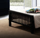 Meridian Bed Charcoal Black Metal - Luminex FurnitureBedMER3BLK