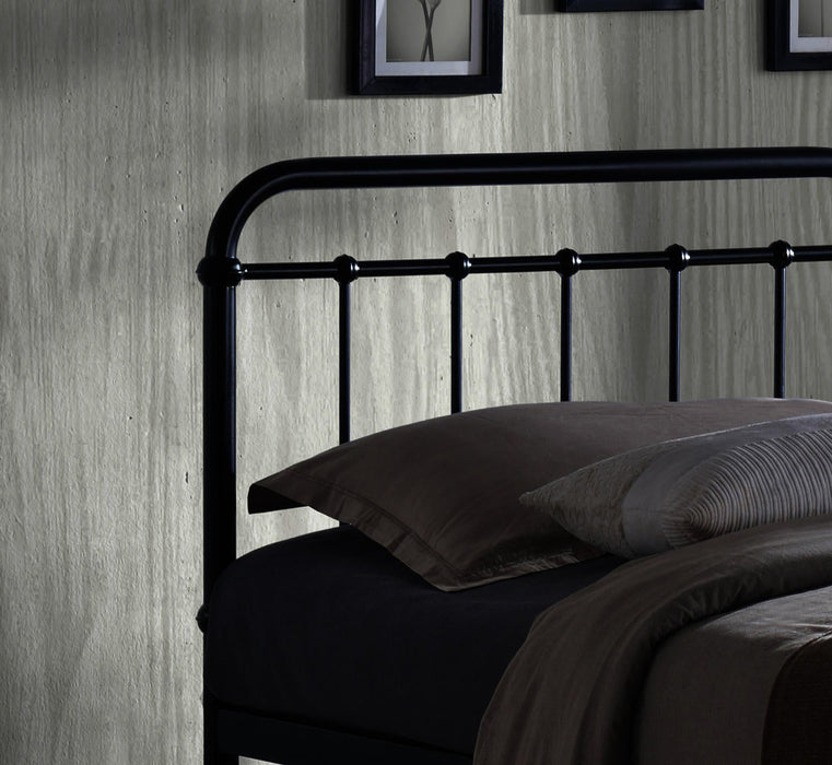 Miami Black Metal Bed Frame - Luminex FurnitureBedMIA3BLK