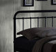 Miami Black Metal Bed Frame - Luminex FurnitureBedMIA3BLK
