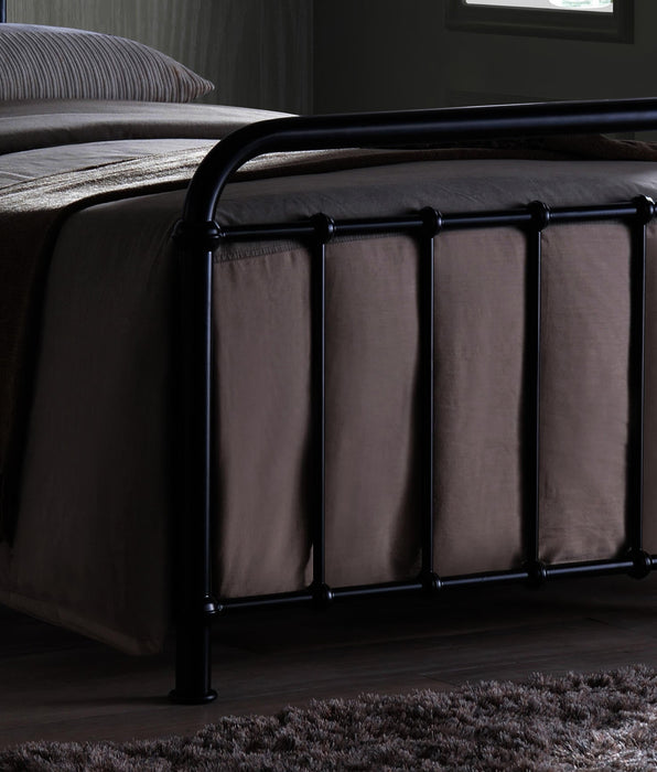 Miami Black Metal Bed Frame - Luminex FurnitureBedMIA3BLK