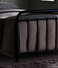 Miami Black Metal Bed Frame - Luminex FurnitureBedMIA3BLK