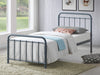 Miami Grey Metal Bed Frame - Luminex FurnitureBedMIA3GREY