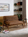 Mila 2 - Seater Sofa in Vintage Faux Leather - Brown or Black - Luminex FurnitureSofasMAR003