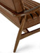 Mila 2 - Seater Sofa in Vintage Faux Leather - Brown or Black - Luminex FurnitureSofasMAR004