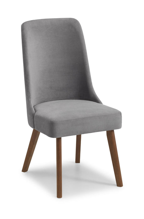 Mirabelle Chenille Dining Chairs – Set of 2 - Luminex FurnitureChairsHUX302