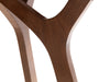 Mirabelle Round Table Walnut - Luminex FurnitureDining TableHUX001