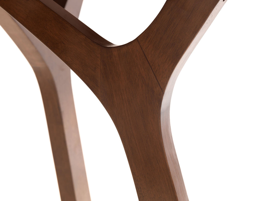 Mirabelle Round Table Walnut - Luminex FurnitureDining TableHUX001