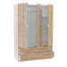 Mirella Oak Effect 3 - Door 4 - Drawer Space - Saving Wardrobe - Luminex FurnitureWardrobe3206