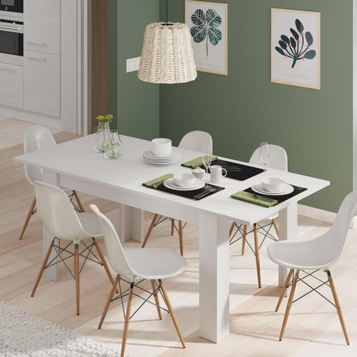 Mirello White Extending Dining Table - LuminexFurnitureDining Table3213