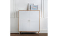 Mireya 4 Door Cabinet - Oak & White - Luminex FurnitureSideboardMOR001