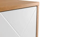 Mireya 4 Door Cabinet - Oak & White - Luminex FurnitureSideboardMOR001