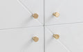 Mireya 4 Door Cabinet - Oak & White - Luminex FurnitureSideboardMOR001