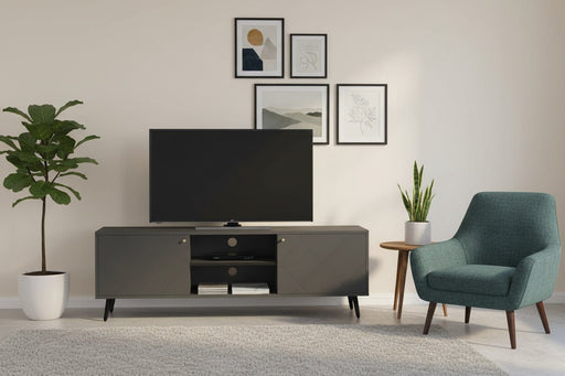 Mireya TV Unit - Grey - Luminex FurnitureTV UnitMOR103