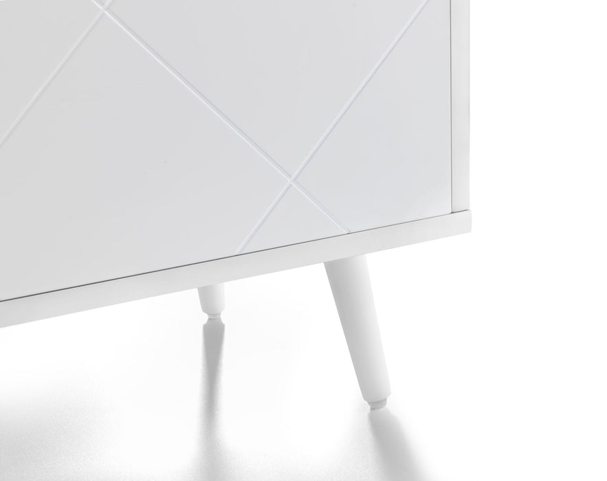 Mireya TV Unit - White - Luminex FurnitureTV UnitMOR102