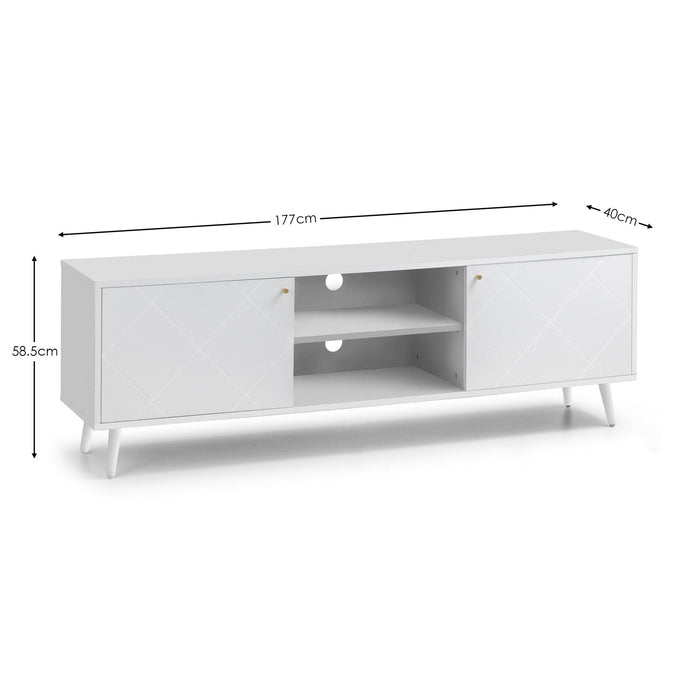Mireya TV Unit - White - Luminex FurnitureTV UnitMOR102