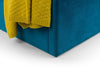 Monroe Ottoman Storage Bed with Scalloped Headboard - Luminex FurnitureFabric BedsLAN001