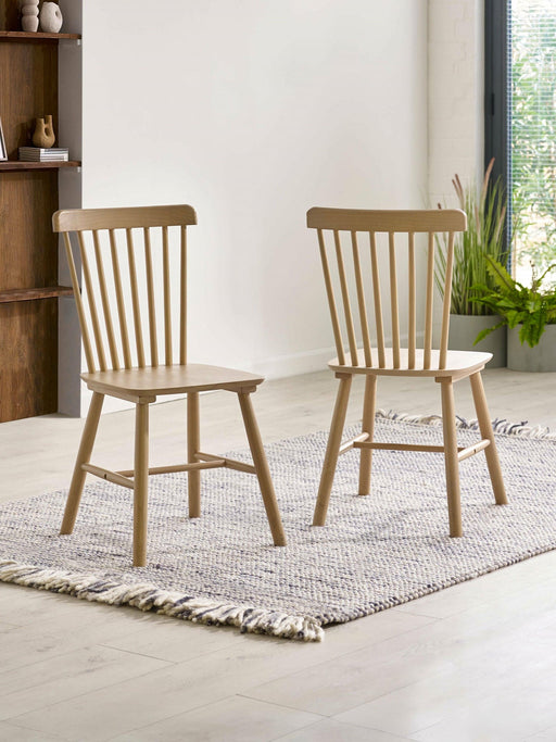 Montford Oak Dining Chairs Set of 2 - Luminex FurnitureChairsSAK101