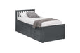 Montrose Bed with Underbed & Drawers – Anthracite - Luminex FurnitureDay BedsMAI903