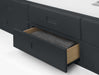 Montrose Bed with Underbed & Drawers – Anthracite - Luminex FurnitureDay BedsMAI903