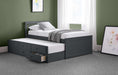 Montrose Bed with Underbed & Drawers – Anthracite - Luminex FurnitureDay BedsMAI903