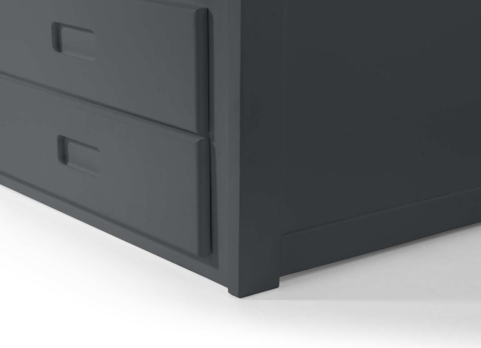 Montrose Bed with Underbed & Drawers – Anthracite - Luminex FurnitureDay BedsMAI903