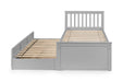 Montrose Bed with Underbed & Drawers – Dove Grey - Luminex FurnitureDay BedsMAI902