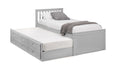 Montrose Bed with Underbed & Drawers – Dove Grey - Luminex FurnitureDay BedsMAI902