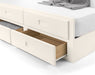 Montrose Bed with Underbed & Drawers – Surf White - Luminex FurnitureDay BedsMAI901