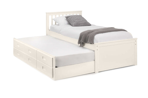 Montrose Bed with Underbed & Drawers – Surf White - Luminex FurnitureDay BedsMAI901