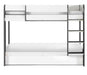 Moonbeam Bunk Bed with Underbed – Charcoal & White - Luminex FurnitureBunk BedMAR054