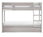 Moonbeam Bunk Bed with Underbed – Grey Oak - Luminex FurnitureBunk BedMAR053