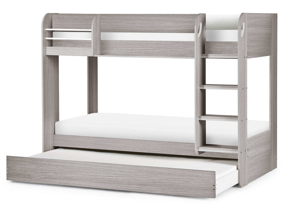Moonbeam Bunk Bed with Underbed – Grey Oak - Luminex FurnitureBunk BedMAR053