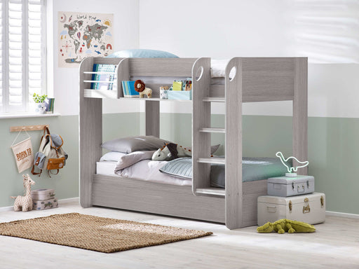 Moonbeam Bunk Bed with Underbed – Grey Oak - Luminex FurnitureBunk BedMAR053