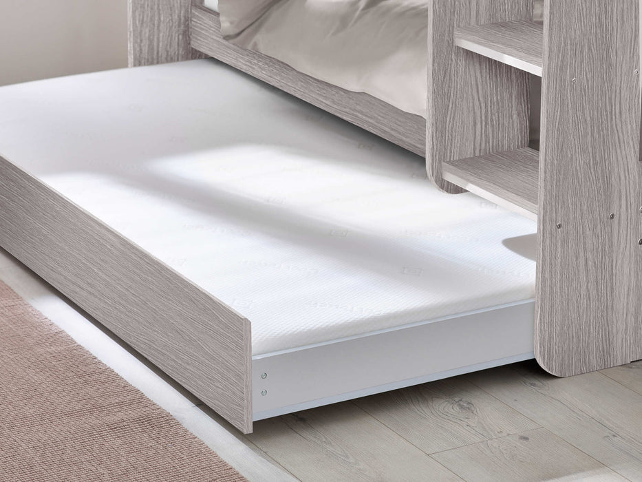 Moonbeam Bunk Bed with Underbed – Grey Oak - Luminex FurnitureBunk BedMAR053