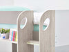 Moonbeam Bunk Bed with Underbed & Shelving – Taupe - Luminex FurnitureBunk BedMAR057