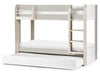 Moonbeam Bunk Bed with Underbed & Shelving – Taupe - Luminex FurnitureBunk BedMAR057