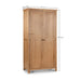Myra 2 Door Wardrobe in Oak - Luminex FurnitureWardrobeMAR208
