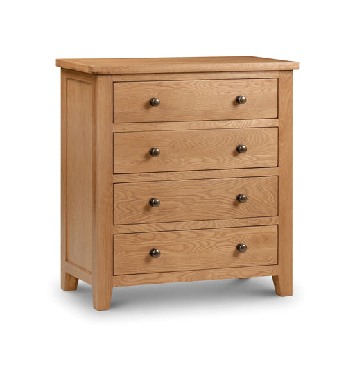 Myra 4 Drawer Solid Oak Chest - Luminex FurnitureChest of drawersMAR203