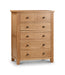 Myra 4+2 Drawer Chest in Oak - Luminex FurnitureChest of drawersMAR204