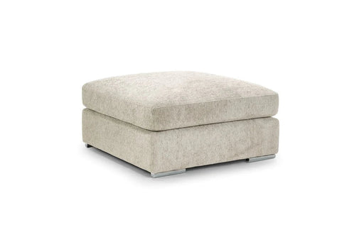 Napoli Beige Footstool – Chenille Upholstery - Luminex FurnitureFootstoolnaples_sofa_beige_footstool