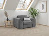 Napoli Grey Armchair – Chenille Upholstery - Luminex FurnitureOccasional Chairsnaples_sofa_grey_armchair