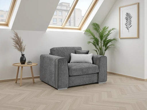 Napoli Grey Armchair – Chenille Upholstery - Luminex FurnitureOccasional Chairsnaples_sofa_grey_armchair