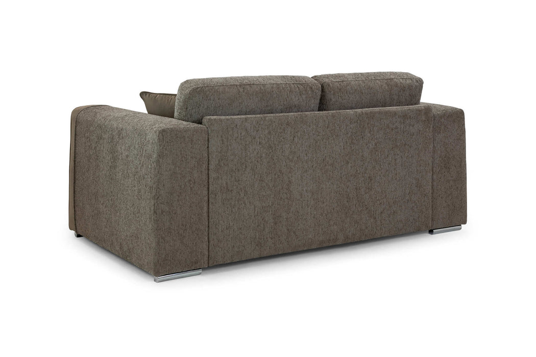 Napoli Mocha 2 Seater Sofa – Chenille Upholstery - Luminex FurnitureSofasnaples_sofa_mocha_2_seater