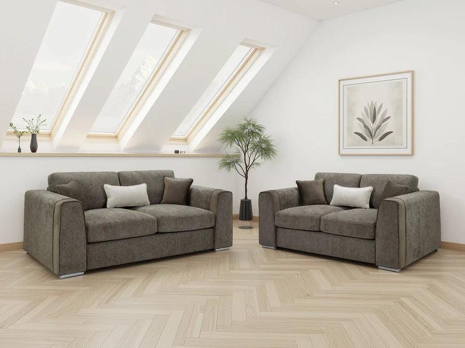 Napoli Mocha 3+2 Sofa Set – Chenille Upholstery - Luminex FurnitureSofasnaples_sofa_mocha_3+2_set